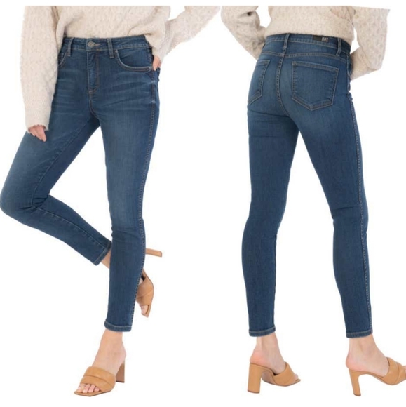 Kut From The Kloth 4P high rise waist Donna Fab Ankle Skinny. Excellent conditio - Picture 1 of 15